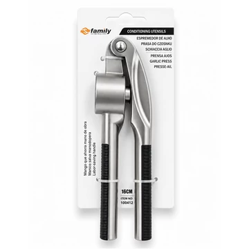 Fokhagymaprés rozsdamentes 16cm  CN8993