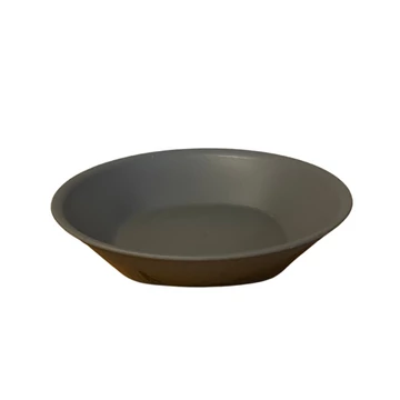 Tányér kerek mély 18cm szürke  BB101