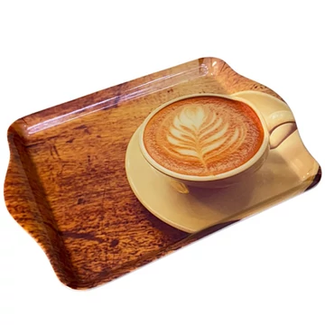 Tálca műanyag Coffe  21x14x2cm  M40023