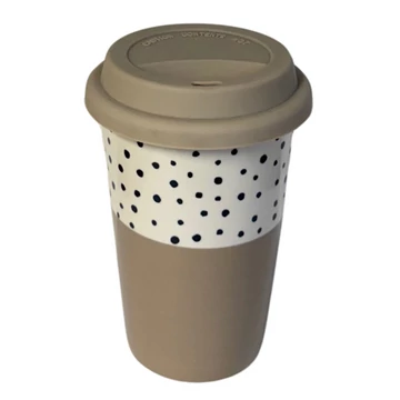Utazó bögre porcelán 400ml  523574