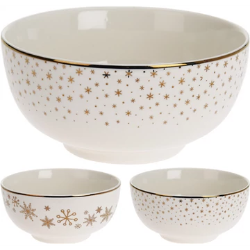 Tál porcelán csillag mintás   603743