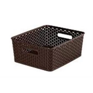 13L rattan kosár bézs  cu773