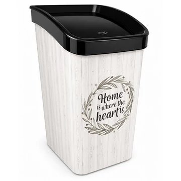 Szemetes billenős fedővel 11,6L "HOME"     M82905