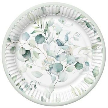 Papír tányér 18,8cm 8db/csomag TD01-OG-010001