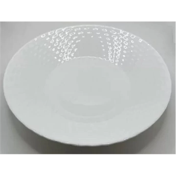 Leveses tányér opál üveg 20cm  239907