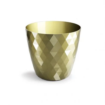 Cristal cserép 14cm khaki  DP-DCRL14-10
