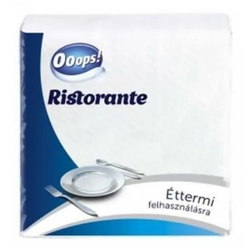 Ooops éttermi szalvéta 1rétegű 600db/cs 16,5x16,5cm  66000448