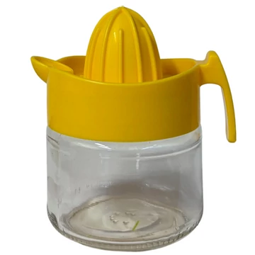 Citromfacsaró üveg műanyag tetővel 300ml  9x12cm  610391