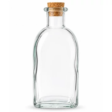 Üvegpalack parafadugóval n280ml      611056