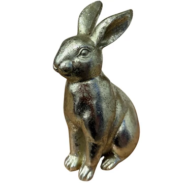 Nyúl metál ülő porcelán  467269