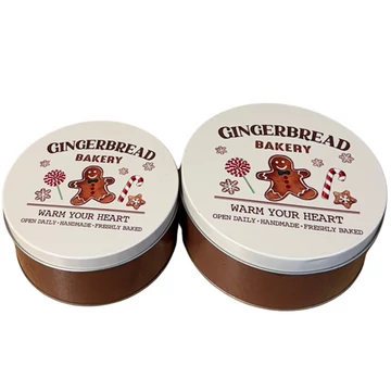 Fém doboz 2db-os gingerbread  081209