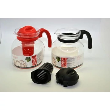 Hőálló kancsó+szűrő 1,85L tm42