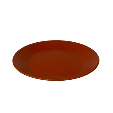 Tányér kerek 24cm tégla  BB103