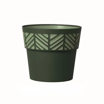 Orfeo kaspó 30cm sötétzöld+opál zöld  SP-94802