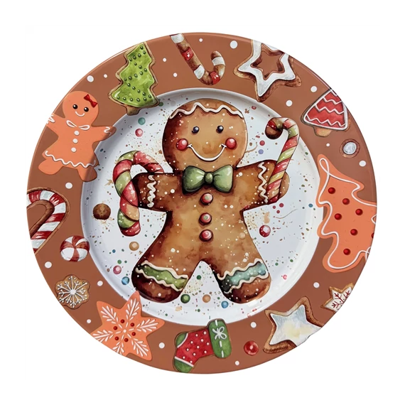 Karácsonyi tálca mézeskalács  081291