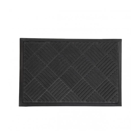 Cube szennyfogó lábtörlő 60x40cm fekete  30215-NEG