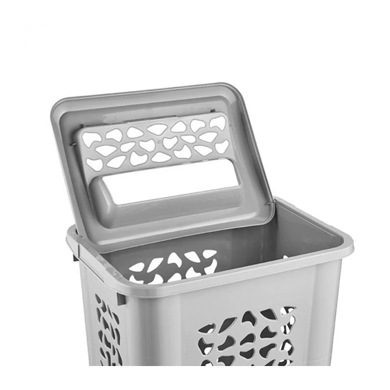 Szennyestartó 60L szürke  4011299