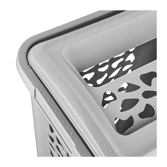 Szennyestartó 60L szürke  4011299