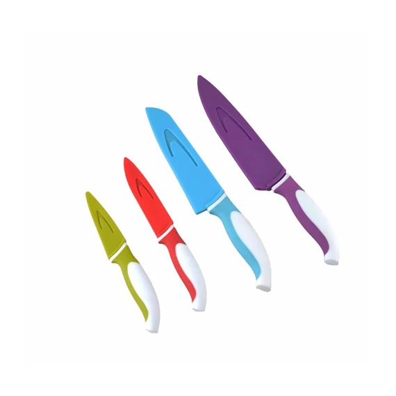 Kés szett tapadás mentes 4db  it742