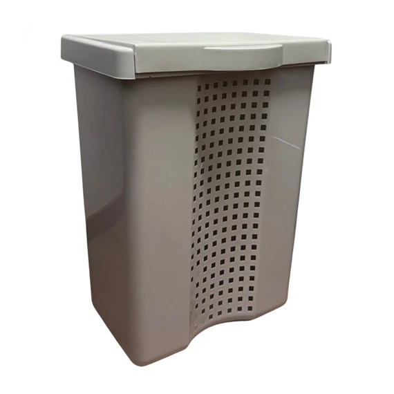 Szennyestartó linette 60L világos szürke  80100