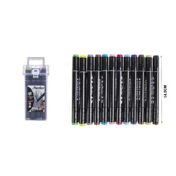 Filctoll készlet 12db-os  14,5cm  CN54374