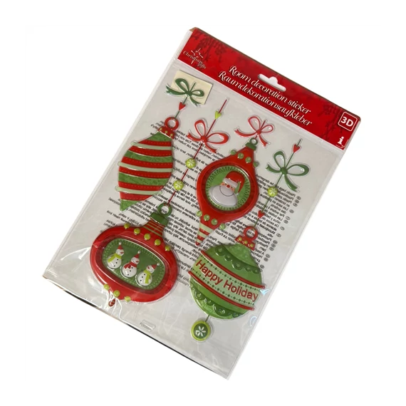 Karácsonyi dekor matrica szett  ER3973