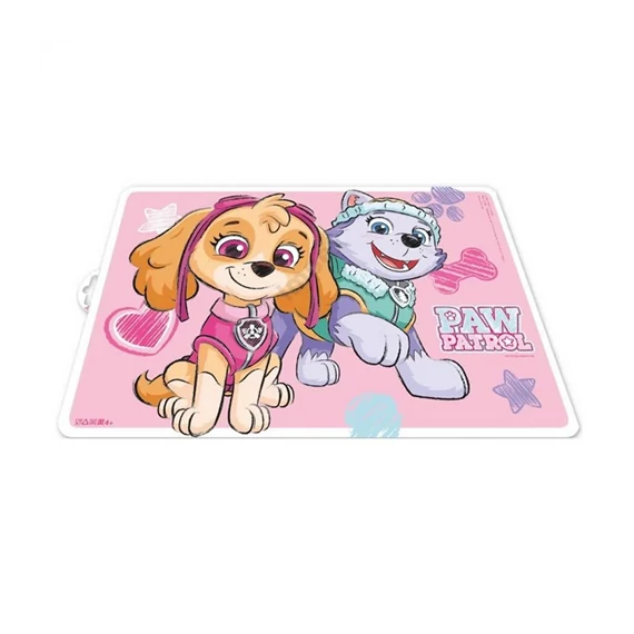Műanyag paw girl alátét  674474