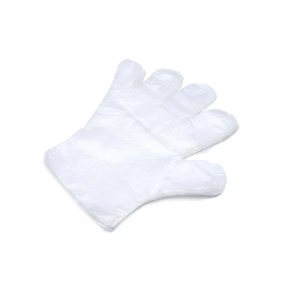 Nylon kesztyű egyszerhasználatos M-L méret 100db-os  
