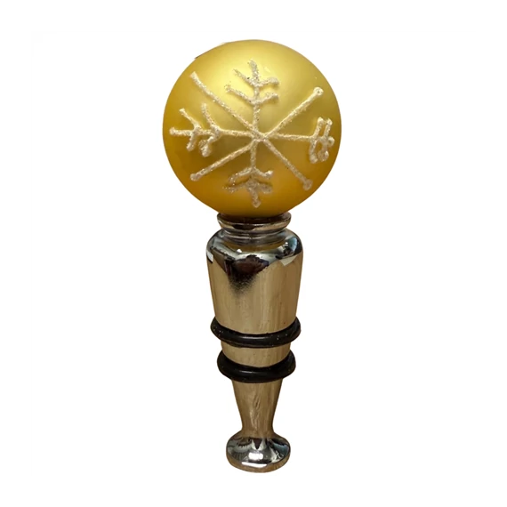 Karácsonyi üvegzáró üvegből   ER3902