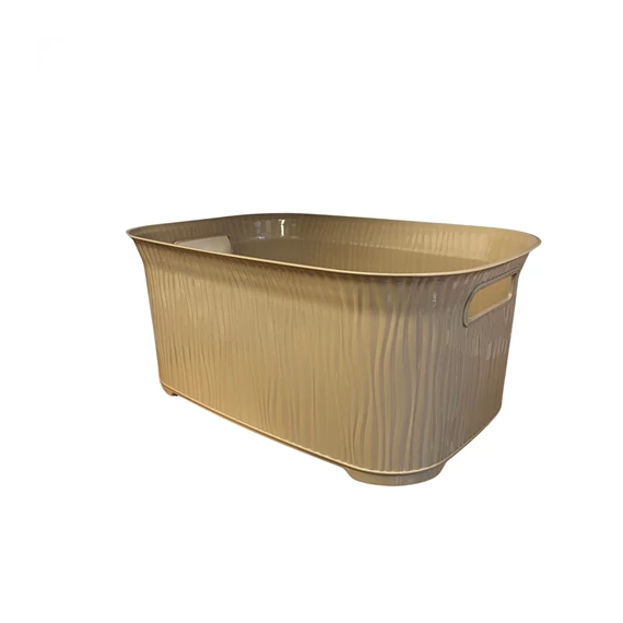 Ruháskosár szögletes 32L wavy