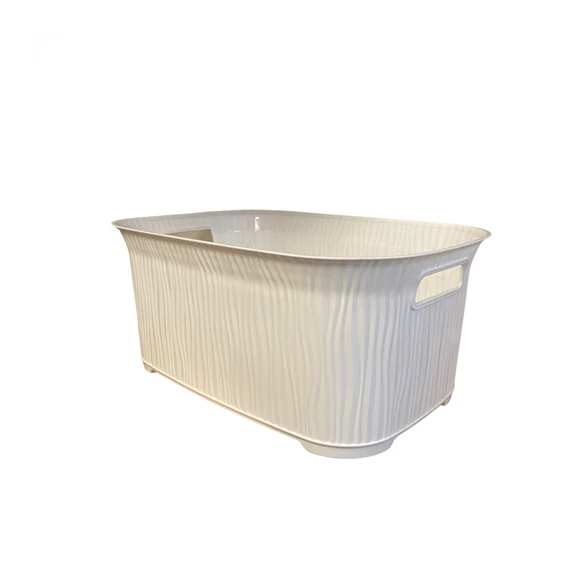 Ruháskosár szögletes 32L wavy