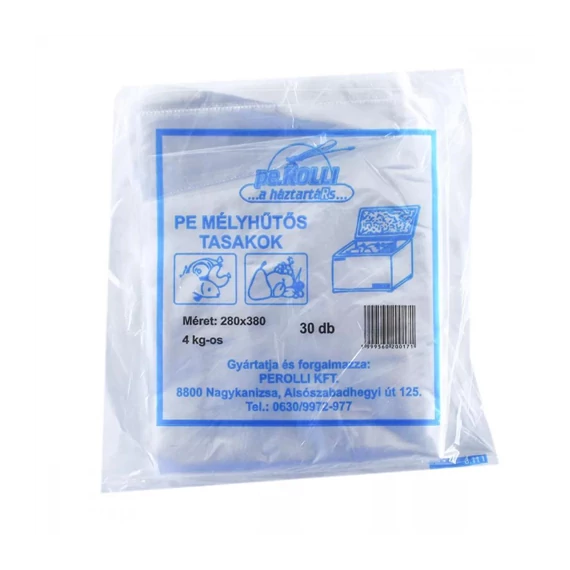 Víztiszta tasak 28x38 30db/cs 4kg