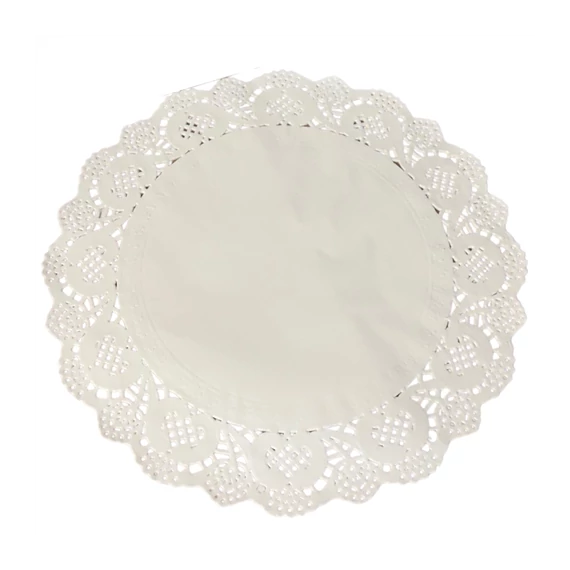 Tortaalátét kerek csipkés 32cm  CR0106