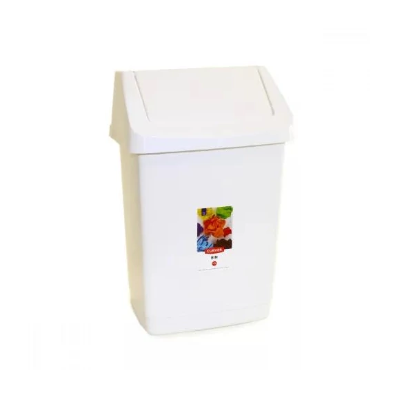 Billenős szemetes click-it 50L fehér CU63