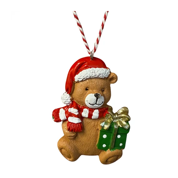 Karácsonyi akasztható dekor 2db