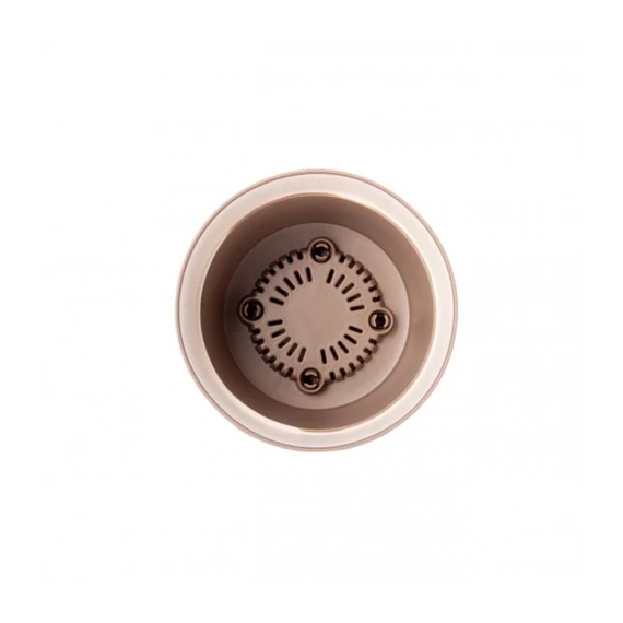 Gaia virágcserép 15cm alátéttel barna  SP_88302