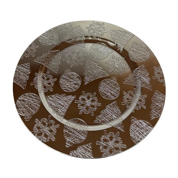 Karácsonyi tányér 33cm  101540