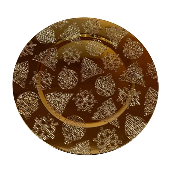 Karácsonyi tányér 33cm  101540