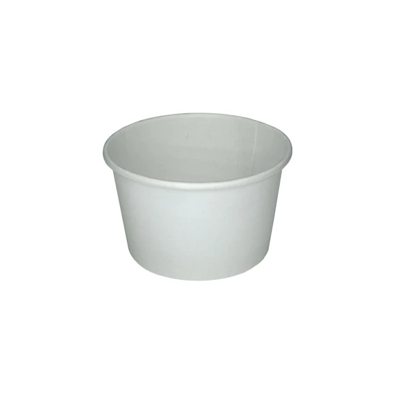Fagyis papírtégely 130ml fehér 50db/cs   21500059