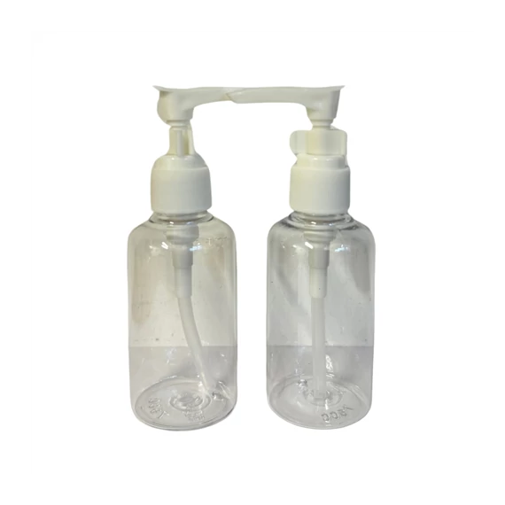 Kozmetikai palack pumpás 2db-os 75ml
