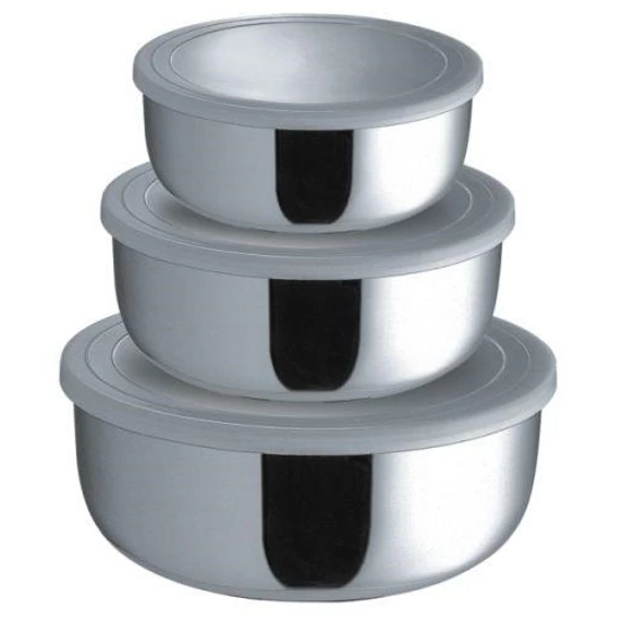 Tál készlet rozsdamentes 3részes 14/16/18cm  3011055