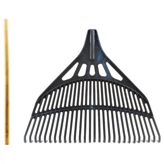 Lombseprű müa. 66cm fekete nyél   BA735