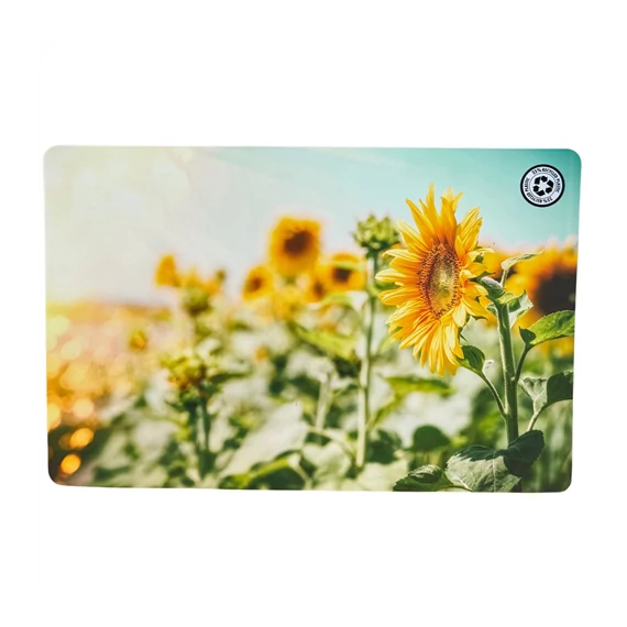 Tányéralátét 43,5x28,5cm virág dekoros