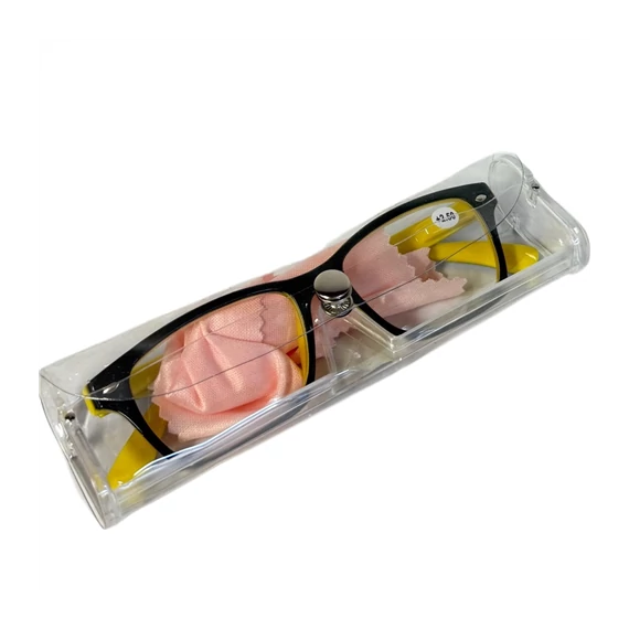 Olvasó szemüveg sárga  81106