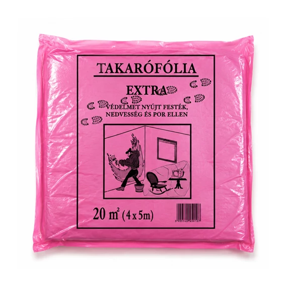 Takarófólia vékony 4x5m