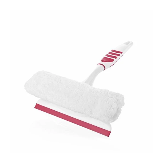 Prémium ablaklehúzó gumiéllel mikroszálas párnával 25cm  437067
