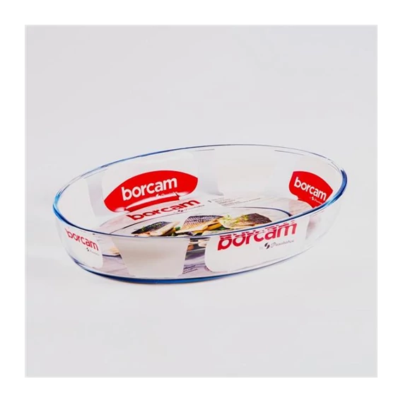 Ovális hőálló üvegedény 3200ml  456929
