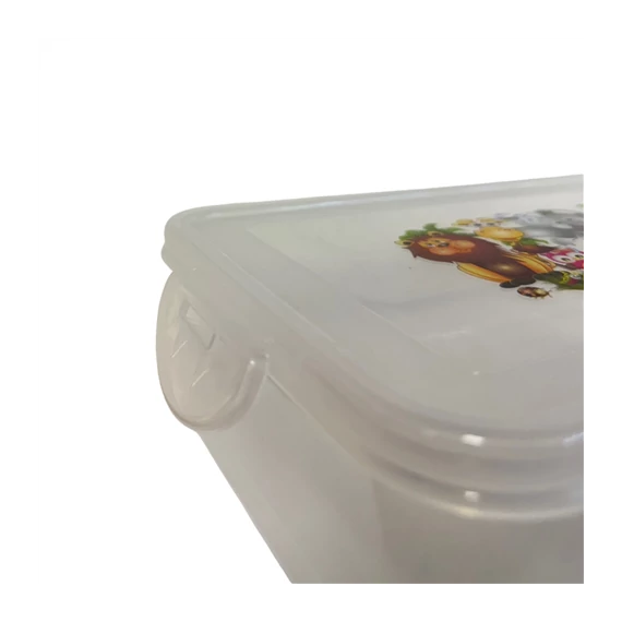 Csatos ételdoboz állatmatricás 1,5l 578CSMA
