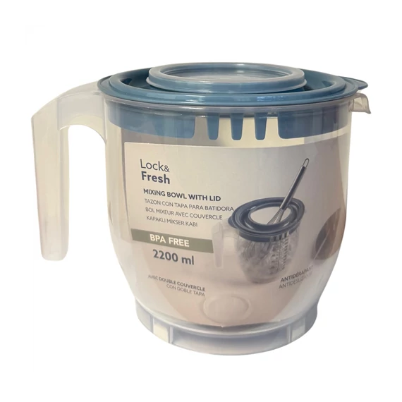 Keverőtál+tető 2200ml  88007