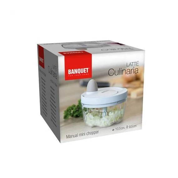 Szeletelő mini kézi aprító Culinaria latte  VP6168
